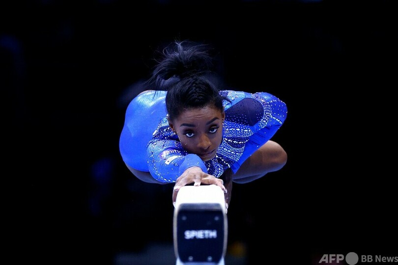 バイルス、世界体操21個目の金 女子個人総合制す