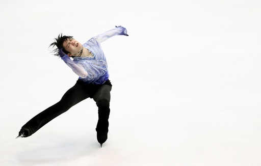 羽生がただ一人100点台で首位発進、紀平は2位 NHK杯