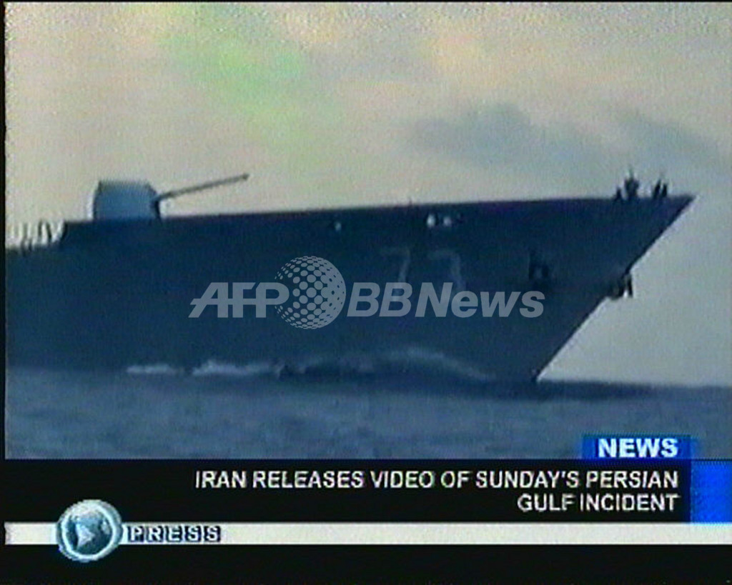 ホルムズ海峡での米艦威嚇、「イラン艇かどうか不明」と米海軍