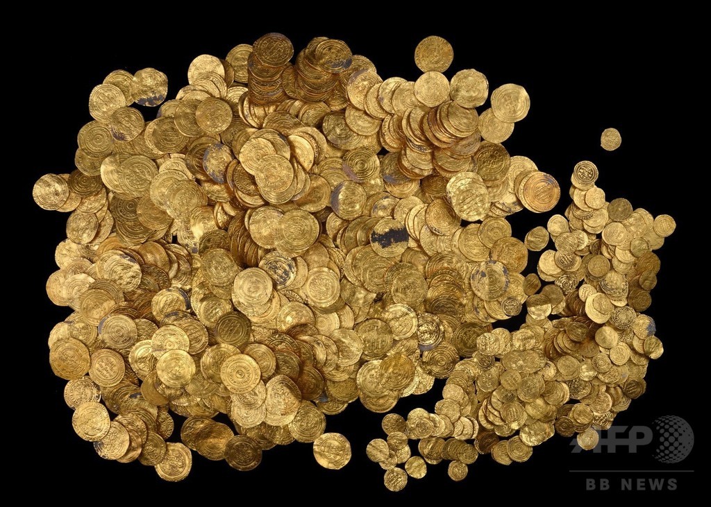1000年前の金貨約00枚 地中海海底で発見 イスラエル 写真4枚 国際ニュース Afpbb News
