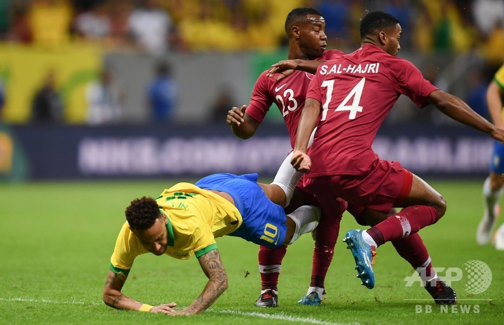 ネイマールが足首靱帯断裂 コパ アメリカ欠場でブラジル代表に打撃 写真10枚 国際ニュース Afpbb News