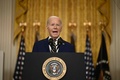 米首都ワシントンのホワイトハウスで、不法移民を抑制する大統領令を発表するジョー・バイデン大統領（2024年6月4日撮影）。(c)Brendan SMIALOWSKI / AFP