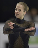 世界フィギュアスケート選手権（ISU World Figure Skating Championships 2013）は16日、カナダ・オンタリオ（Ontario）州ロンドン（London）のバドワイザー・ガーデンズ（Budweiser Gardens）で女子シングル・フリースケーティング（FS）が行われ、韓国の金妍児（Yu-Na Kim、キム・ヨナ）が合計218.31点で優勝を飾った。

演技に臨むカロリーナ・コストナー（Carolina Kostner、2013年3月16日撮影）。(c)AFP/Brendan SMIALOWSKI