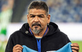 昨年亡くなったサッカー元アルゼンチン代表のレジェンド、ディエゴ・マラドーナ氏の弟で、日本でもプレーしたウーゴ氏。12月28日に死去が発表された。52歳。メディアは死因を心臓発作のためと伝えた。イタリアやオーストリア、スペイン、アルゼンチンなどでもプレーした（撮影日不明、2021年12月28日提供）。(c)AFP PHOTO / TELAM