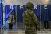 ロシア下院選、与党勝利へ ロシア軍、ドローン攻撃への報復表明