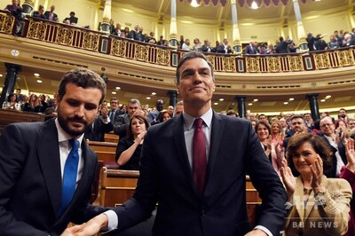 スペインのサンチェス首相続投 急進左派と連立へ 写真6枚 国際ニュース Afpbb News スペインのサンチェス首相続投 急進左派と連立へ 写真6枚 国際ニュース Afpbb News