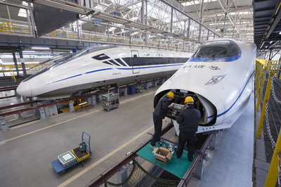 高速鉄道車両の身体検査、2019年春節運行への準備