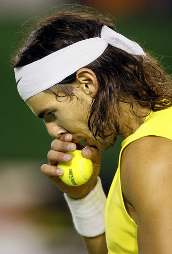 ＜テニス 07全豪オープン＞男子シングルス、ナダル ゴンザレスにストレートで敗れ初の準決勝進出はならず - オーストラリア