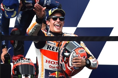 マルケスが初開催のタイGP優勝、ドビツィオーゾとのつばぜり合い制す