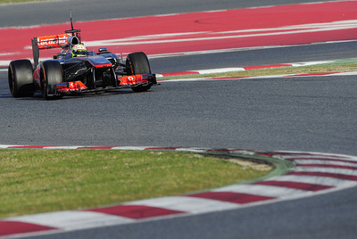 マクラーレン移籍のペレスが2日目トップ、バルセロナテスト