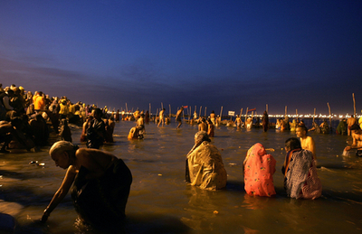 ヒンズー教の祭典開催中 - インド