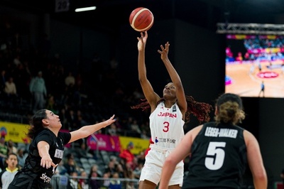 日本が6連覇王手 バスケ女子アジア杯、NZに大勝