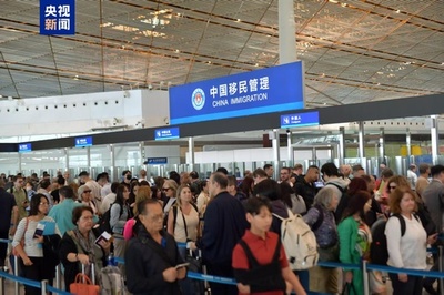 中国北京の出入境者数 年初以来延べ800万人突破　過去最高を更新
