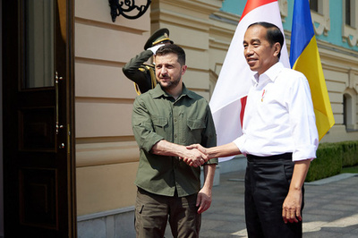 ウクライナ大統領、G20出席は「顔触れ」次第