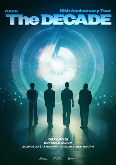 DAY6、デビュー10周年記念公演「The DECADE」開催へ