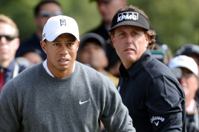 ウッズとミケルソンが同組に、全米プロゴルフ選手権の組み合わせ