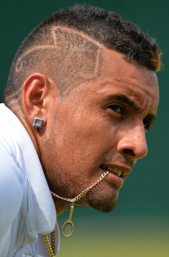 キリオス、3回戦進出も再び審判に暴言 ウィンブルドン選手権