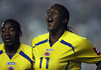 ペルー コロンビアと引き分ける