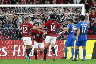 3発快勝の浦和が逆転でACL8強入り、上海上港はPK戦制す