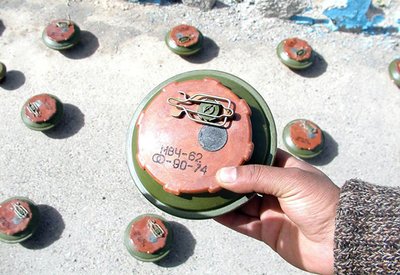 アフガニスタン西部で対人地雷20発発見、新年行事狙ったテロか