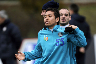 インテル バイエルン戦に向けて最終調整、CL