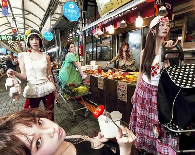 LE SSERAFIM、新曲「SPAGHETTI」で異色の市場コンセプト公開