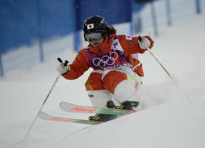 村田、女子モーグル予選で22位 ソチ五輪