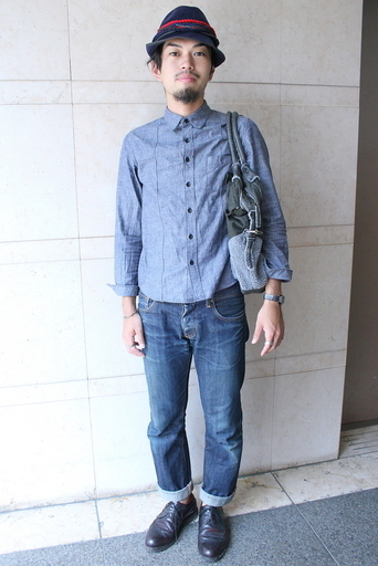 ＜ファッション業界の人々＞帽子がポイント！初秋のシンプルスタイル