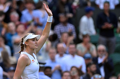 ルバキナ3回戦進出、16歳アンドレーワも勝利 ウィンブルドン