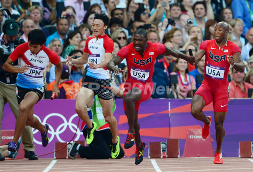 ボルトを温存したジャマイカが決勝進出 男子4 100メートルリレー 写真10枚 ファッション ニュースならmode Press Powered By Afpbb News