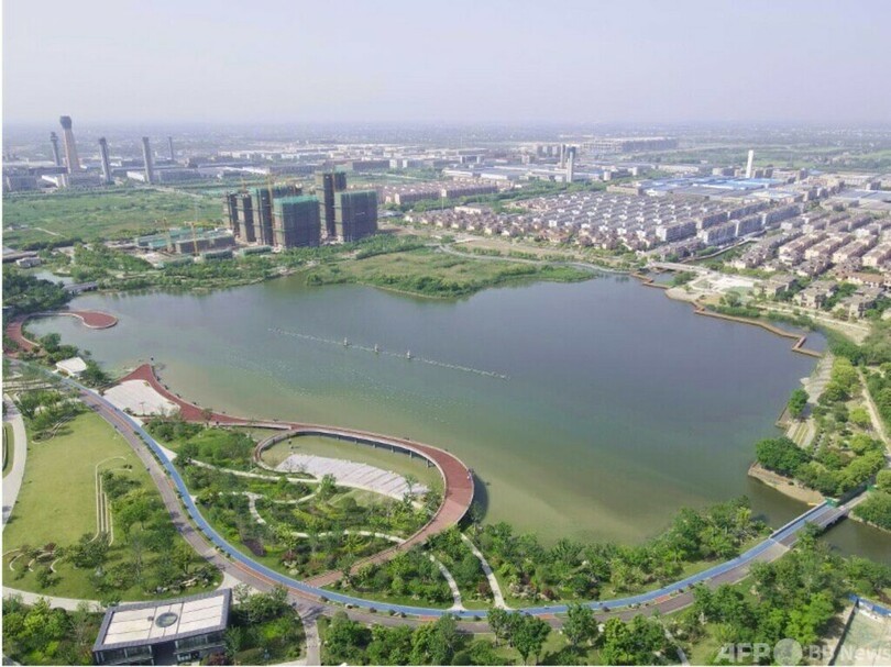 「未来コミュニティー」で低炭素生活を探る 中国