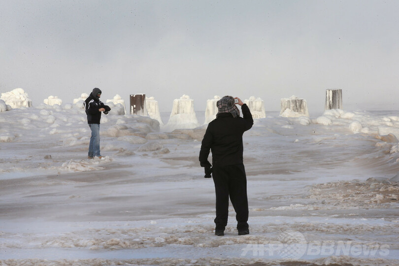 体感温度マイナス53度も…米国に大寒波到来