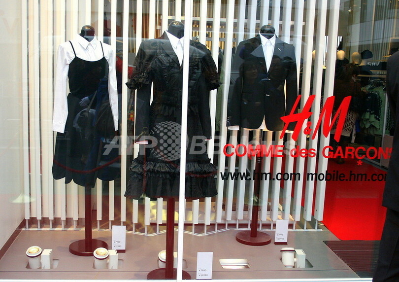 H＆Mが原宿に2号店、「コム デ ギャルソン」コラボ求め2000人行列