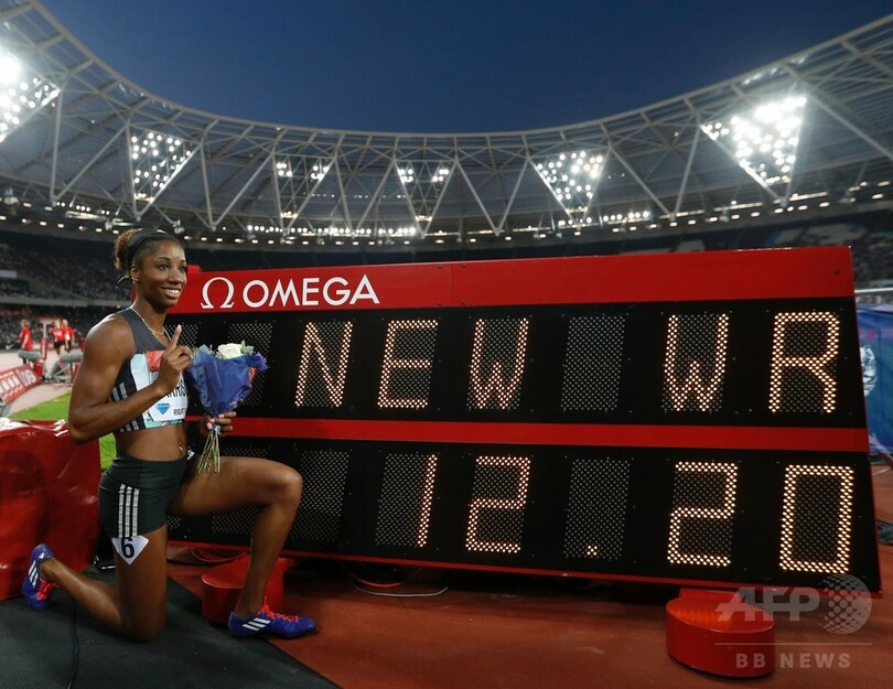 米五輪代表落ちのハリソン、100mハードルで28年ぶり世界新樹立