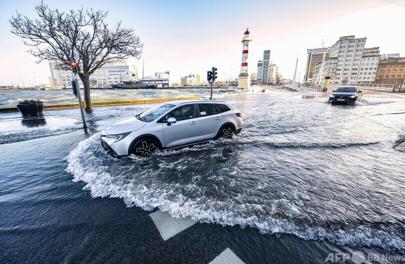 北欧も暴風雨、1人死亡