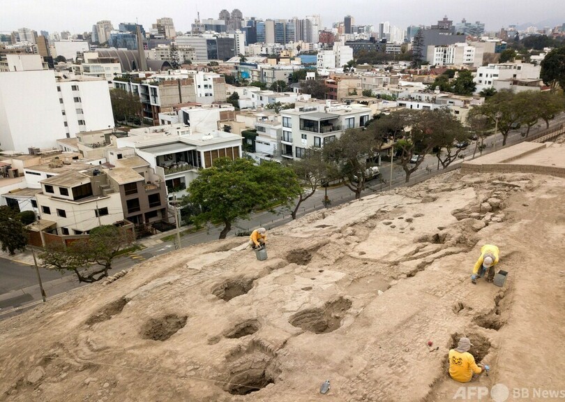 インカ帝国以前のミイラ発掘 ペルー