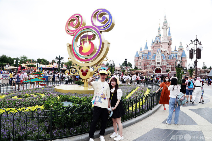 上海ディズニーリゾートが 5歳の誕生日 観光客と一緒にお祝い 写真6枚 国際ニュース Afpbb News