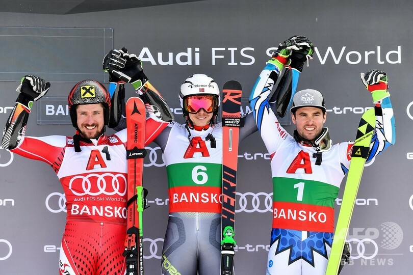 ヒルシャーが大回転種目別V、優勝はクリストファーセン アルペンW杯