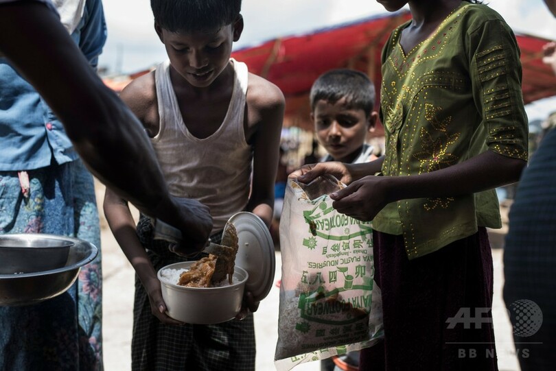 バングラ、ロヒンギャ難民80万人超収容の巨大キャンプ建設へ