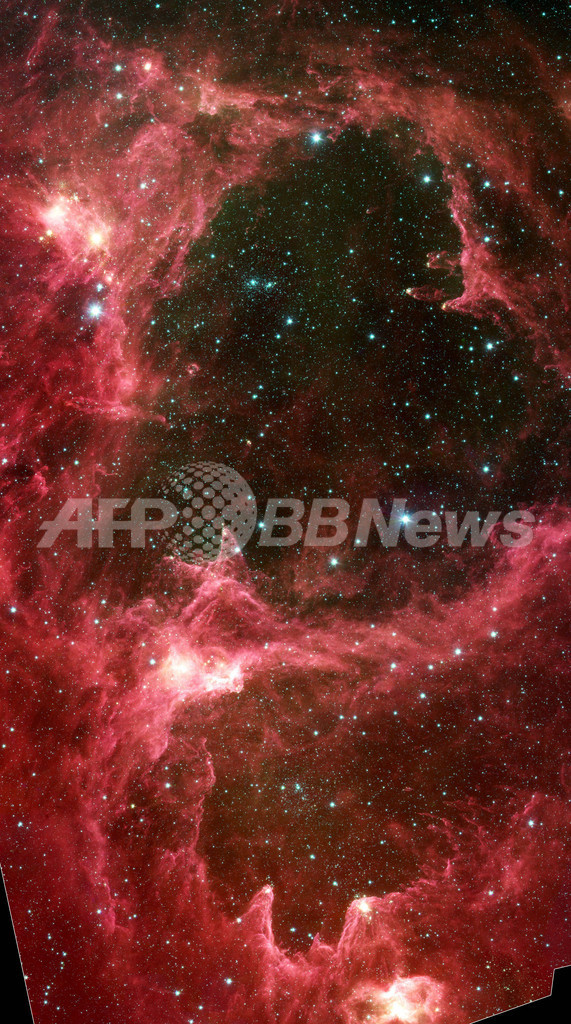 誘発的星形成理論を裏付ける画像 Nasaの宇宙望遠鏡が撮影 写真1枚 国際ニュース Afpbb News