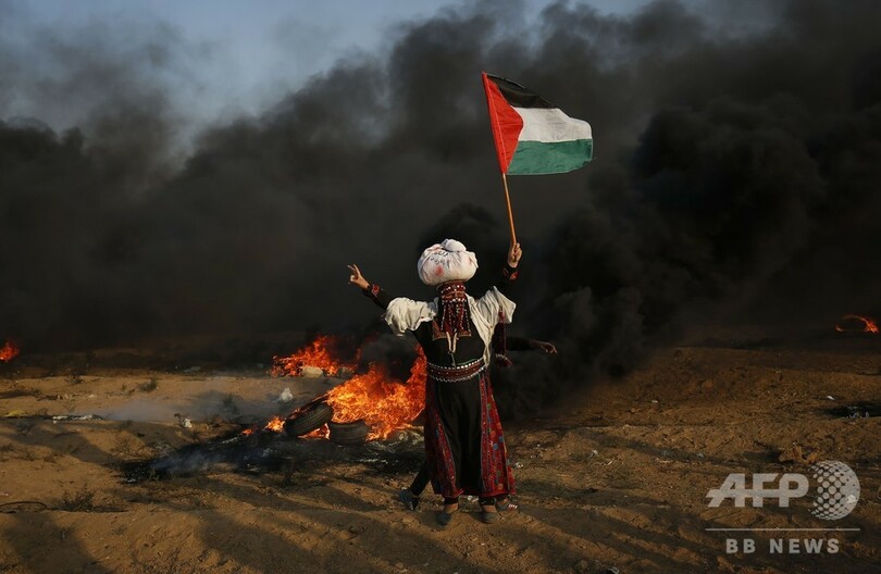 ガザ境界で新たな衝突、12歳少年らパレスチナ人7人死亡