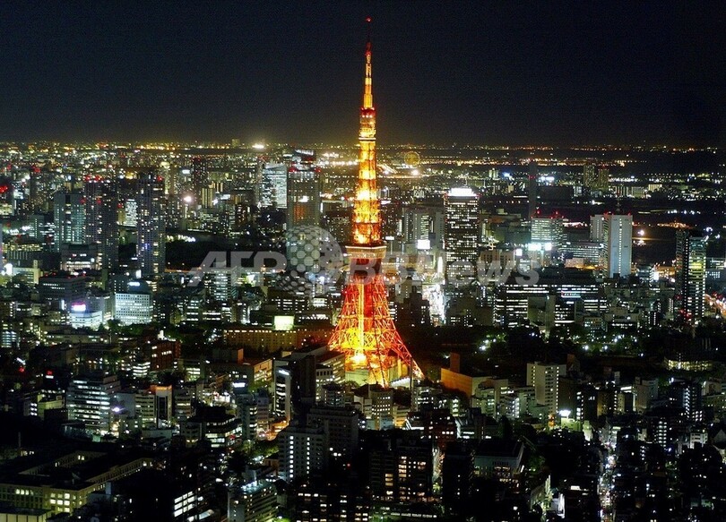 東京タワー 23日で開業50周年 写真1枚 国際ニュース Afpbb News