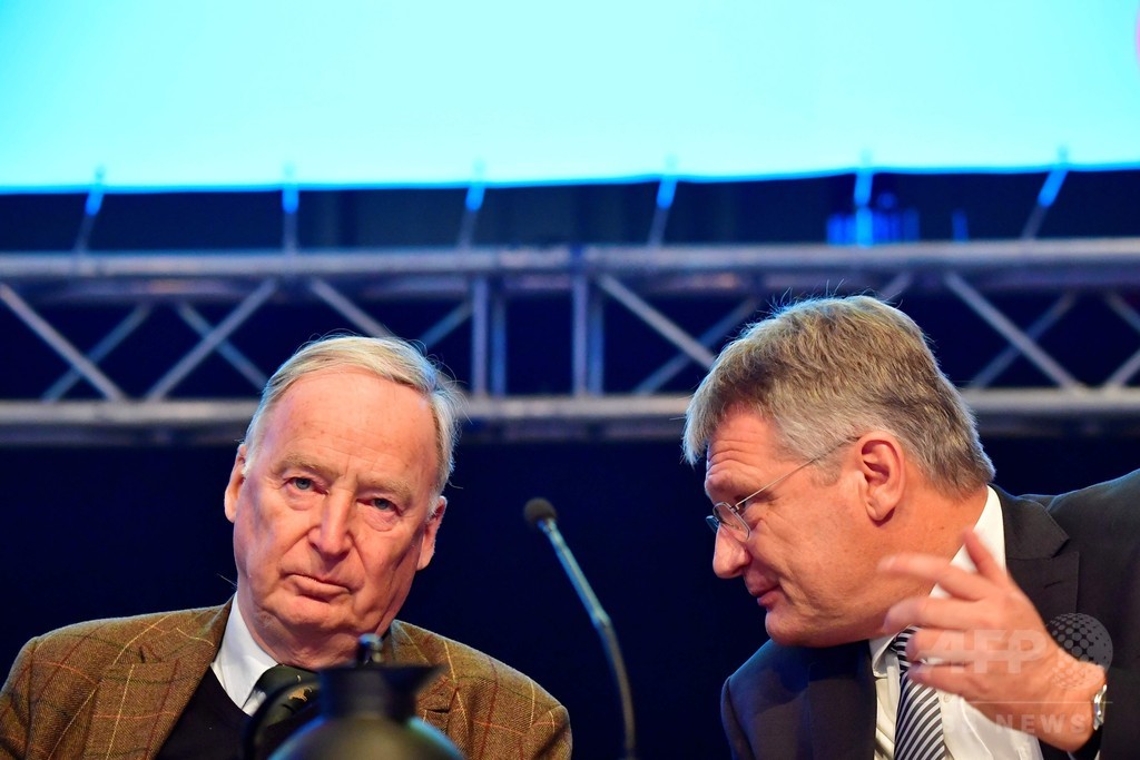 ドイツ極右政党AfDが党大会、共同代表2人を選出 さらに右傾化 写真2枚 国際ニュース：AFPBB News