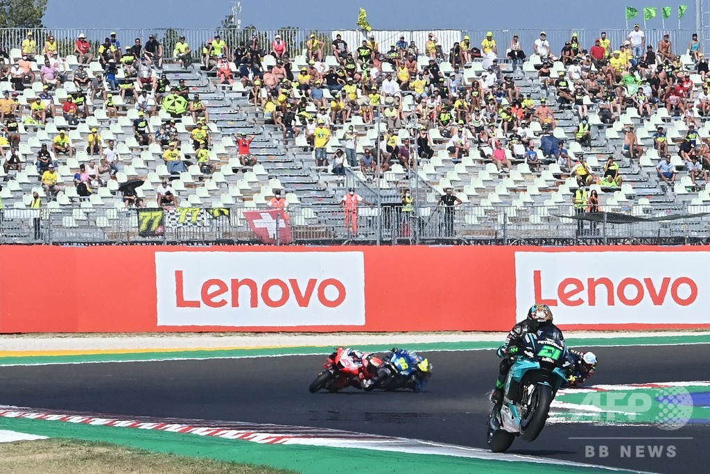 地元モルビデリが初優勝、ドビツィオーゾ総合首位に サンマリノGP 写真7枚 国際ニュース:AFPBB News