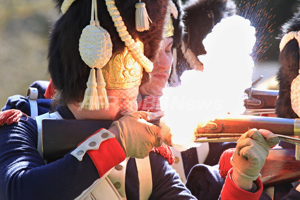 ナポレオンの「アウステルリッツの戦い」を再現、チェコ 写真16枚 国際ニュース：AFPBB News