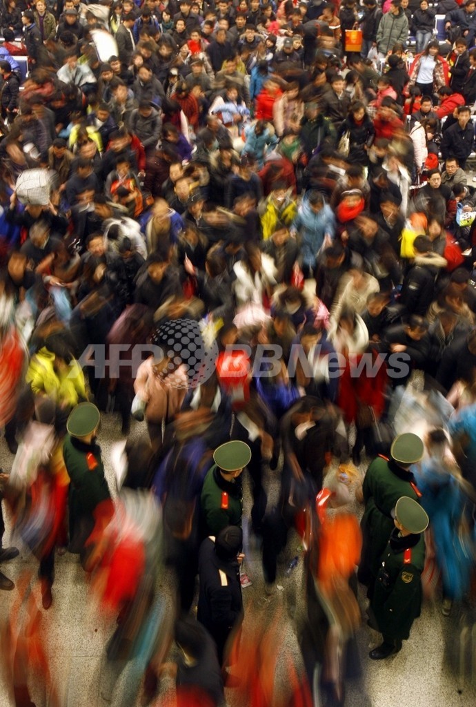 中国の人口、13億4100万人に 2010年国勢調査速報 中国の人口、13億4100万人に 2010年国勢調査速報