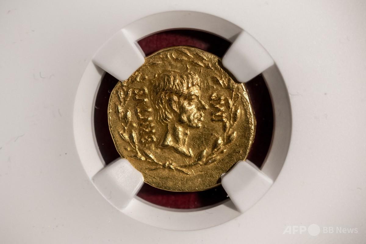 ブルータス肖像の希少なローマ硬貨、約3億円で落札 写真5枚 国際 