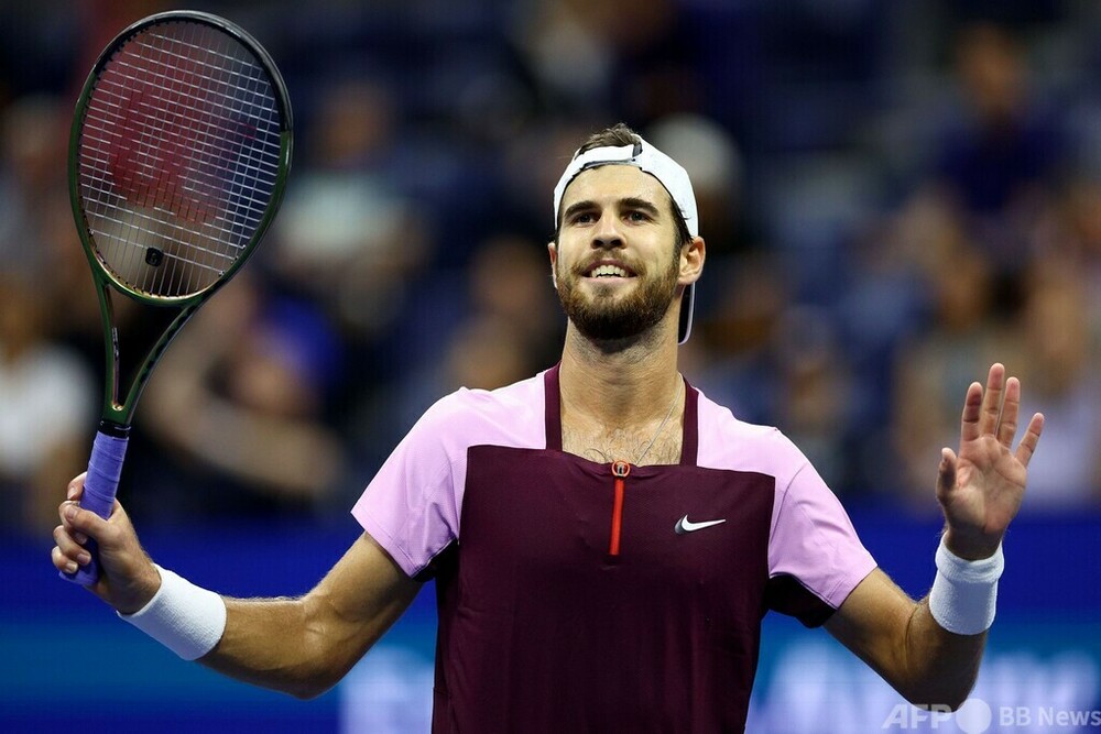 ハチャノフがキリオスとの激闘制す、初のGS4強入り 全米OP 写真11枚 国際ニュース:AFPBB News