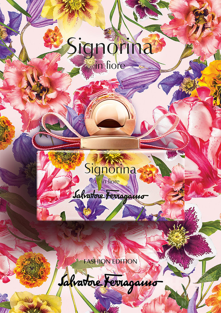 花々が咲き誇る香り「サルヴァトーレ フェラガモ シニョリーナ イン フィオーレ」限定ボトル