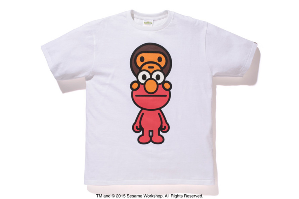 ア ベイシング エイプ×セサミ ストリート、コラボアイテム25日発売